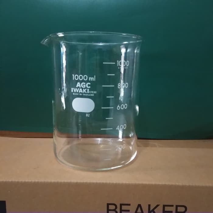 Beaker Glass 500 ml IWAKI ORIGINAL Gelas Piala  Gelas  kimia 