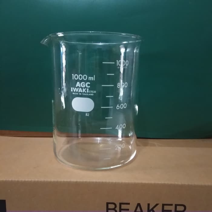 Beaker Glass 500 ml IWAKI ORIGINAL Gelas Piala Gelas kimia