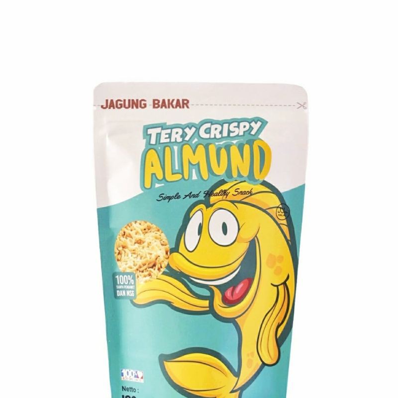 

Teri Crispy Almund 100gr (Jagung bakar)