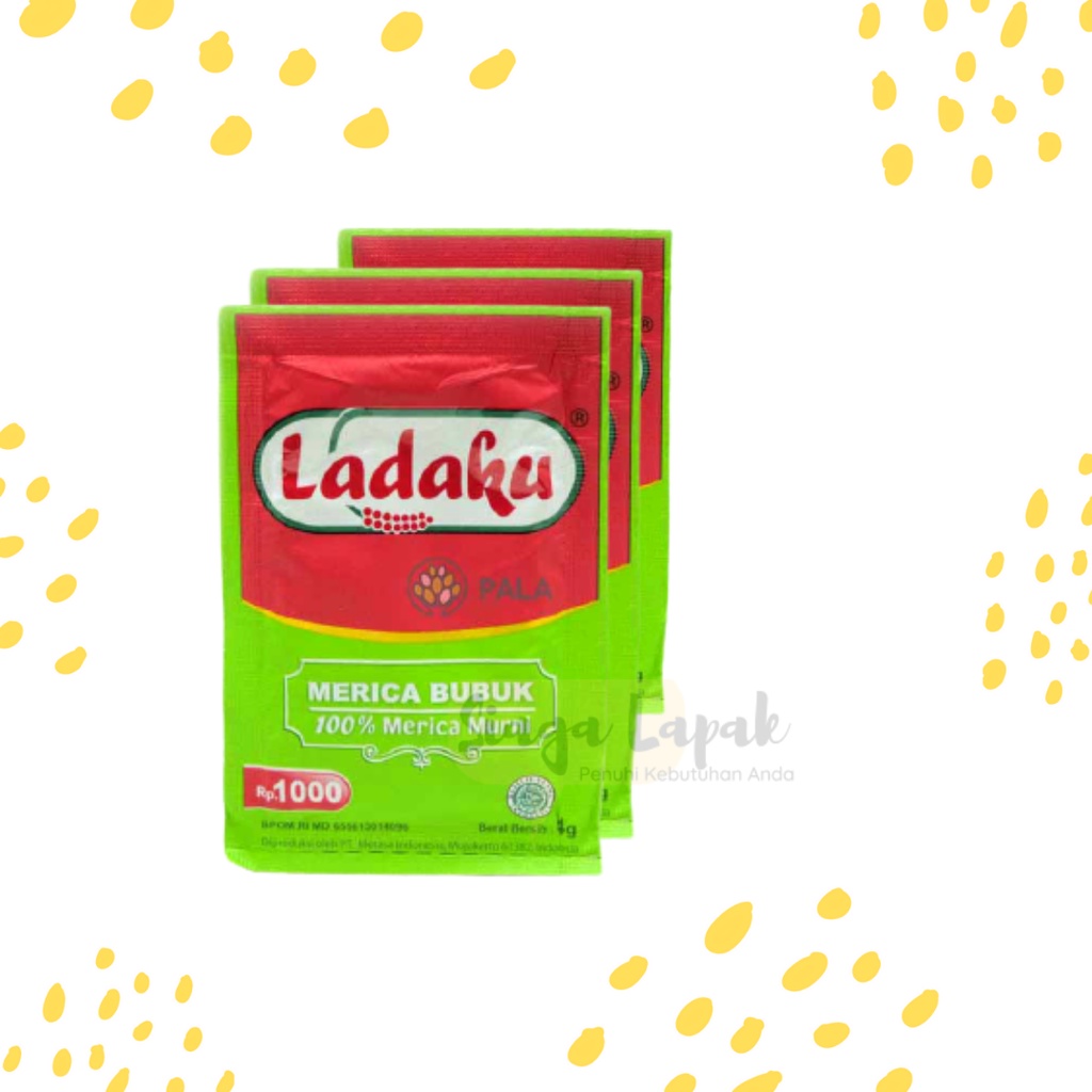 Ladaku Merica Bubuk Sachet 4 gr