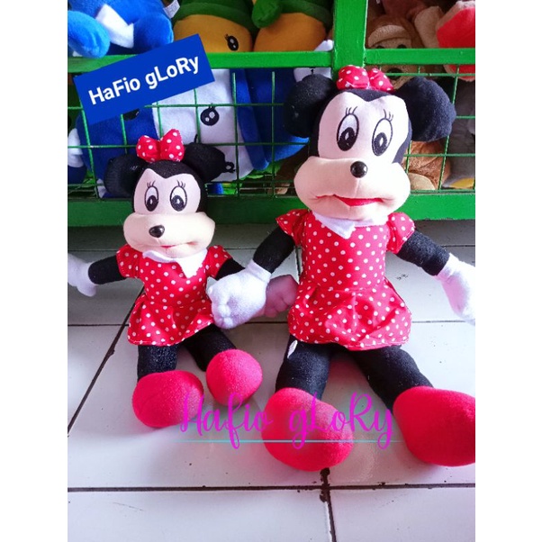 Boneka Mickey mouse Lucu karakter kartun mickey mouse