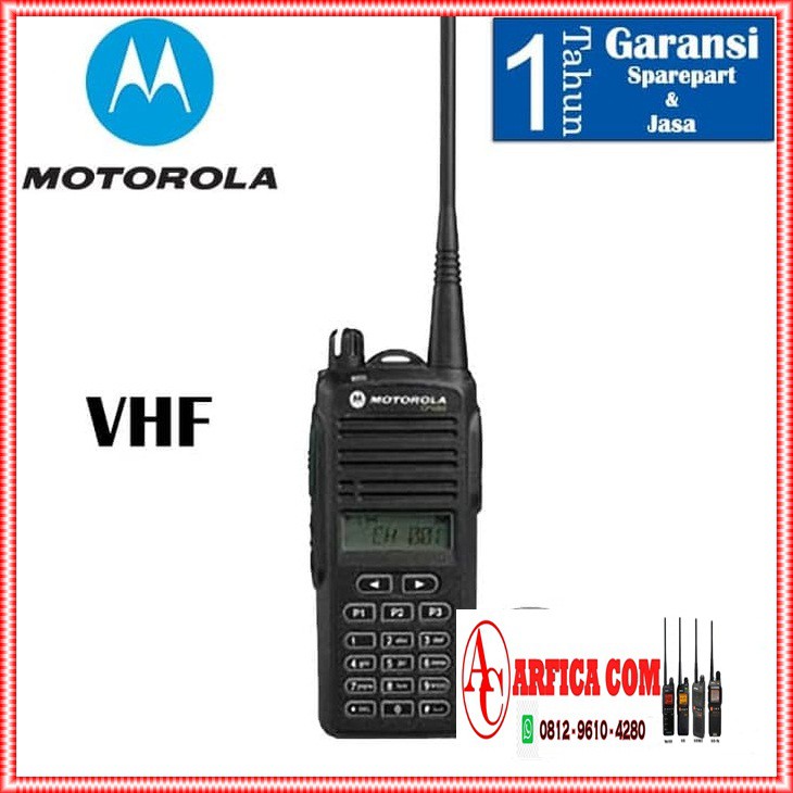 JUAL HT MOTOROLA CP 1660 CP1660 VHF ORIGINAL GARANSI RESMI MURAH