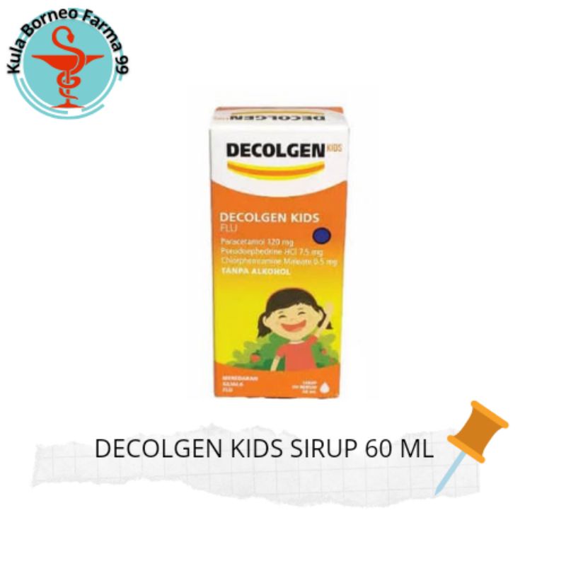 DECOLGEN KIDS Sirup 60 ml