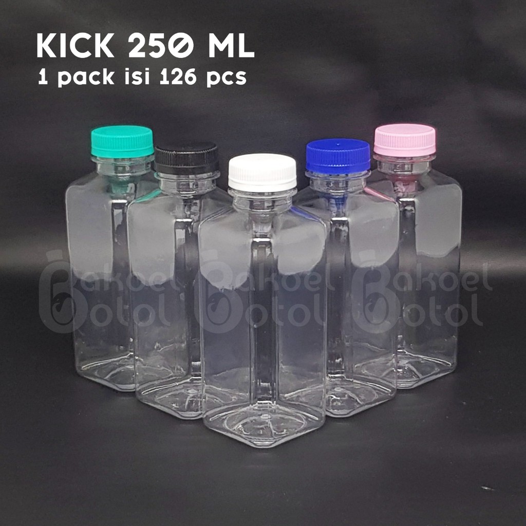  BOTOL  KICK 250 ML BOTOL  PLASTIK MURAH SURABAYA BOTOL  