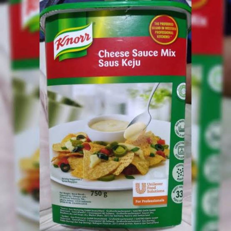 

KNORR CHEESE SAUCE MIX 750GR