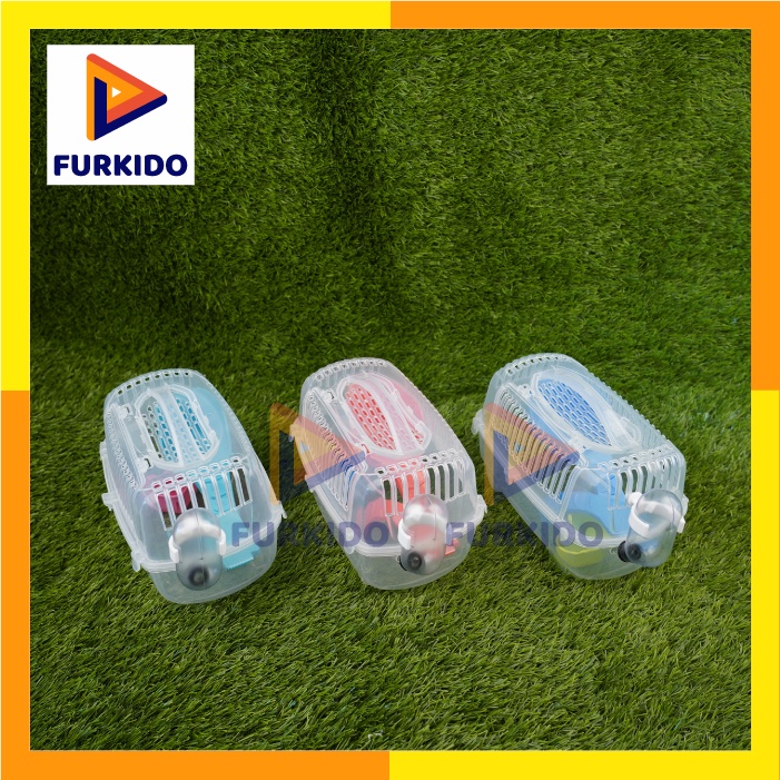 Richu Cristal Kandang Hamster / Portable Hamster Cage