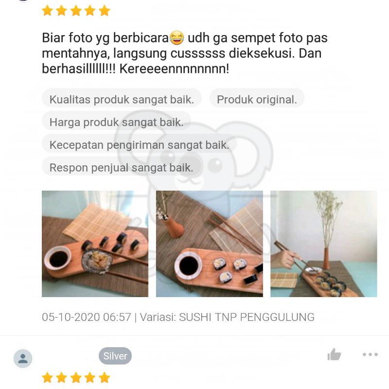 Paket Bahan Pembuat Sushi Maker Set Nori Kimbab dan Onigiri Baby Koala Lengkap Halal Komplit Instan Praktis