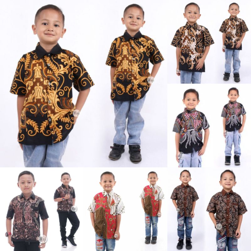 TERBARU HEM BATIK ANAK KOMBINASI BATIK PEKALONGAN BISA COD
