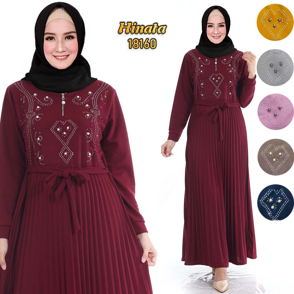 Gamis Busui Kombi Mutiara Mewah Hinata
