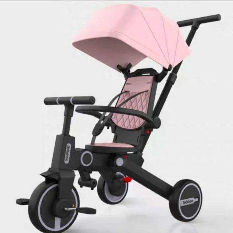 BEBEHOO GEN 2 7IN1 SMART FOLDING TRIKE STROLLER - Sepeda Bayi