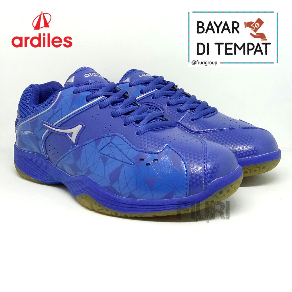 FIURI - ARDILES ORIGINAL - COUBERTIN 38-43 BIRU - SEPATU OLAHRAGA PRIA - SEPATU BADMINTON PRIA WANITA - SEPATU TENIS PEREMPUAN LAKI-LAKI - SEPATU VOLLY COWOK CEWEK - SEPATU SEKOLAH - SEPATU SNEAKERS PRIA - SEPATU KETS PRIA - SEPATU PROMO MURAH