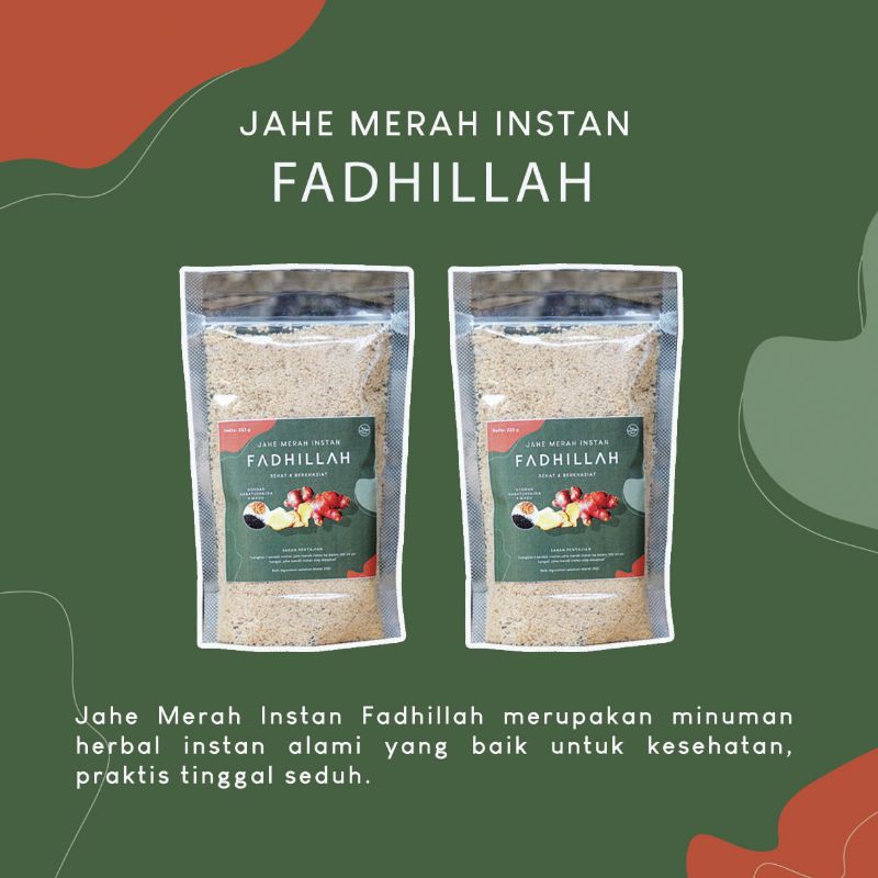 

Jahe Merah Instan Fadhillah