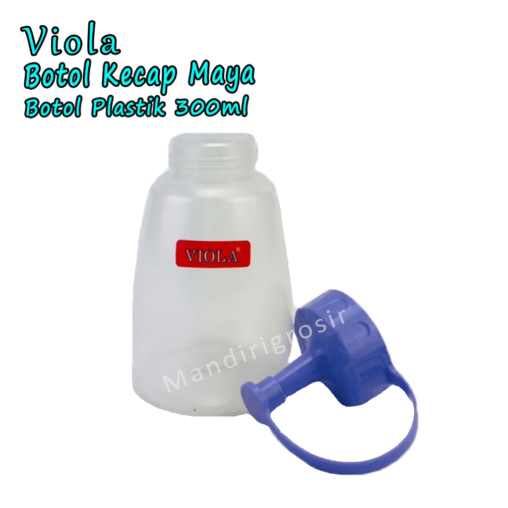 Botol Kecap Maya *Viola * Botol Plastik * 300ml