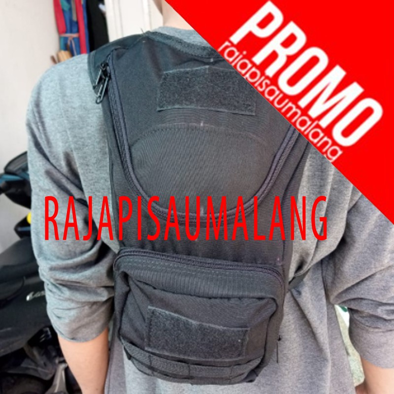 RPM Tas Sepeda Army Loreng Ransel Gowes Tentara TNI Hidropack Waterpack