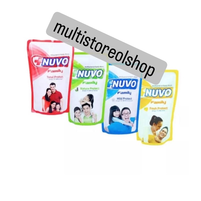 {MLTSTR)NUVO SABUN CAIR 60ML / NUVO BODY WASH 60ML