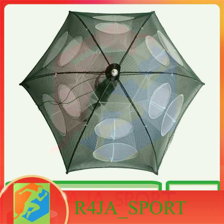 Jaring Pancing Ikan Hexagonal 12 Hole Fishing Net Trap Cage - H14572