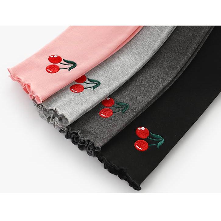 ho LEGGING CHERRY legging anak perempuan celana panjang import • ZM.25Au22ᴹ