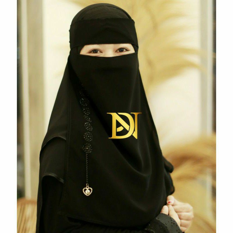 Niqab Bandana Niqab Cadar Niqab Yaman Cadar Bandana Niqob Viral Termurah Niqob SAFFA LIONTIN