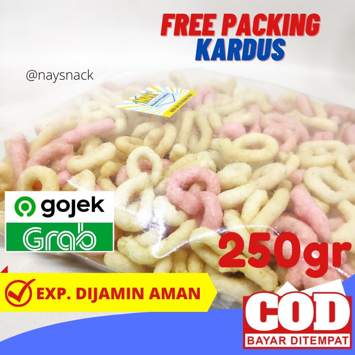 

Makanan Ringan Kiloan Lanting Warna Cemilan Murah Isi 250 Gram