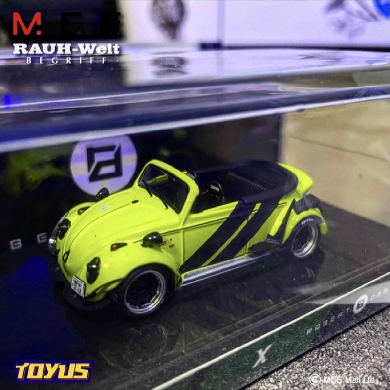 MCE - RWB BEETLE VW VOLKSWAGEN YELLOW NEON - Rauh Welt Begriff