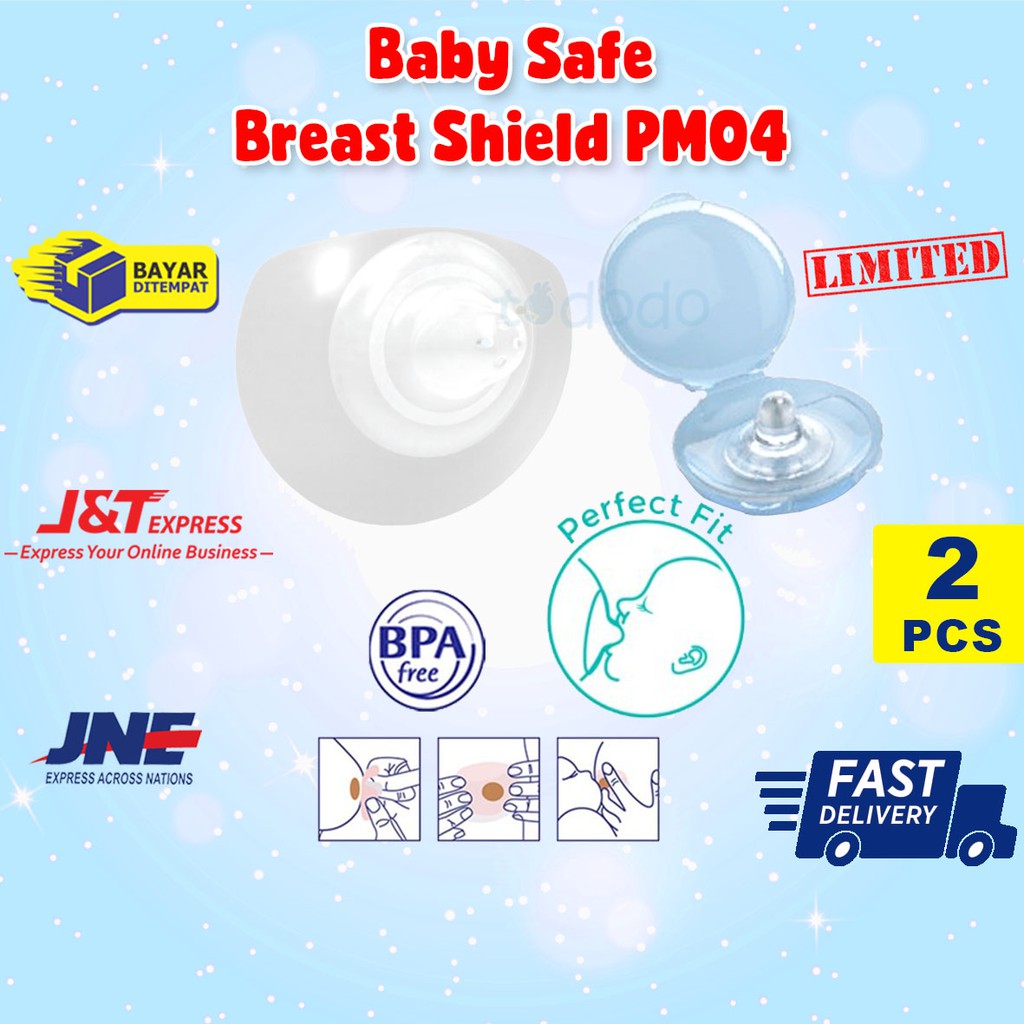 Baby Safe Breast Shield PM04 - Pelindung Nipple