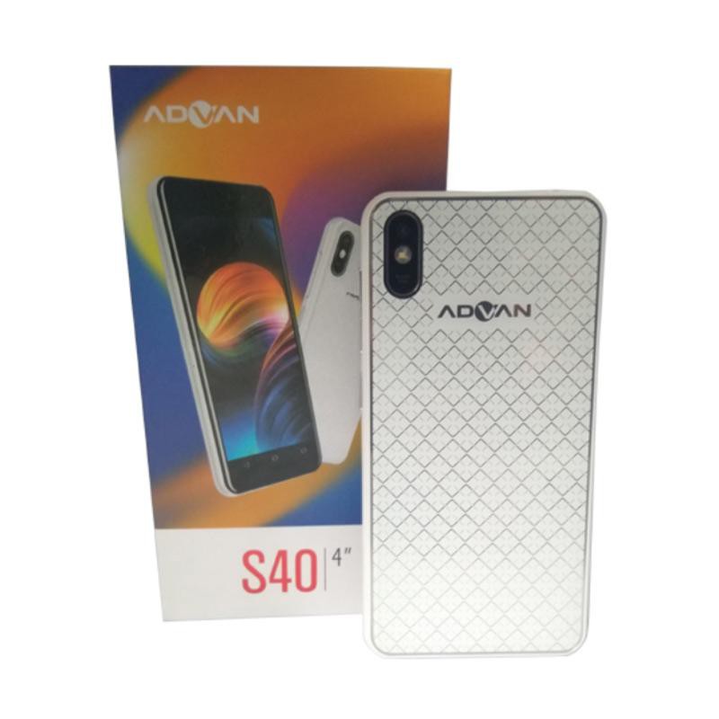 Advan S40 3g Dual Sim Ram 1gb Rom 8gb With Flash Led Smartphone Shopee Indonesia