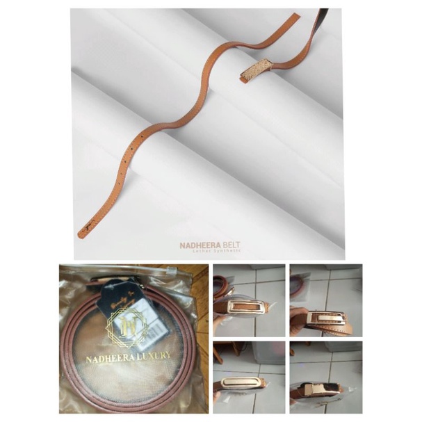 Ikat Pinggang Nadheera Luxury, Ikat pinggang Wanita, Belt Tunik.