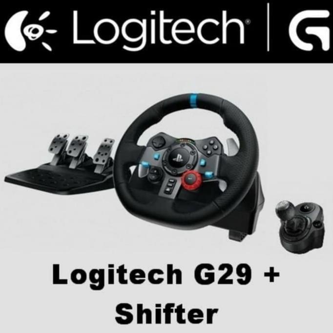 Logitech G29 Driving Force + Shifter For