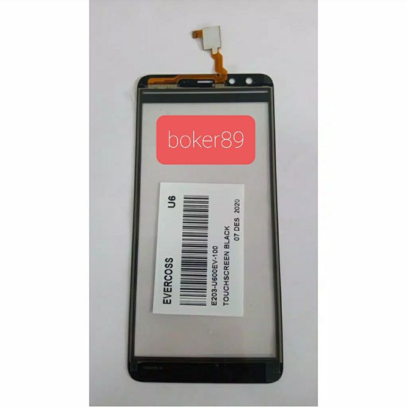 Touchscreen/Layar Sentuh EVERCOSS U6