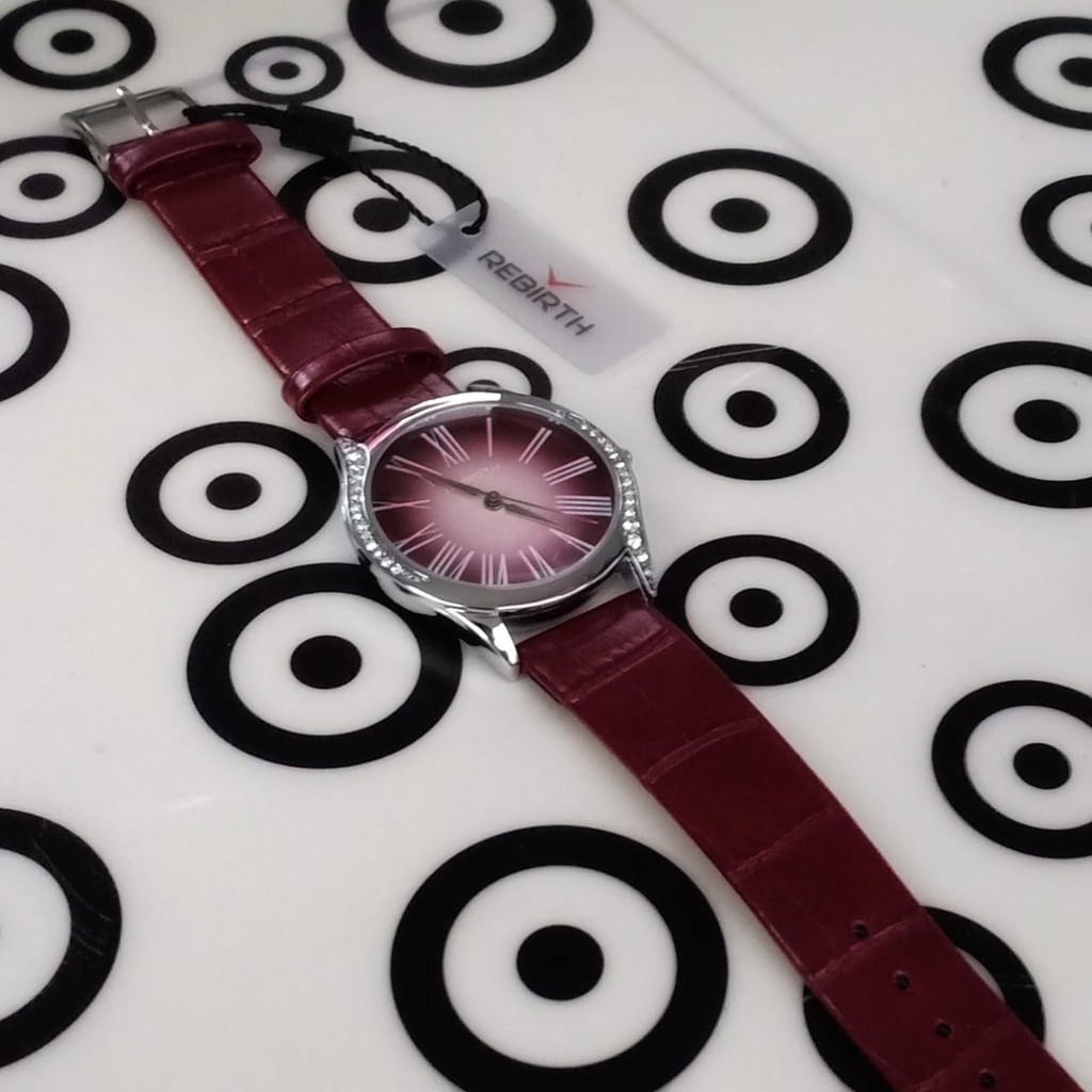 Jam Tangan REBIRTH Original Tali Kulit/Jam Tangan Pria/Wanita