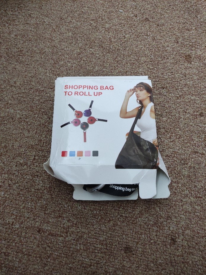 Tas Belanja Lipat Go Green Fashion Roll Up Shopping Bag