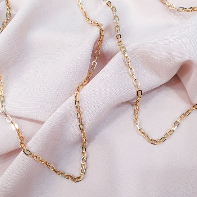 [NEW] Kalung model tiger emas asli kadar 375, perhiasan, kalung dewasa, kalung emas, emas asli