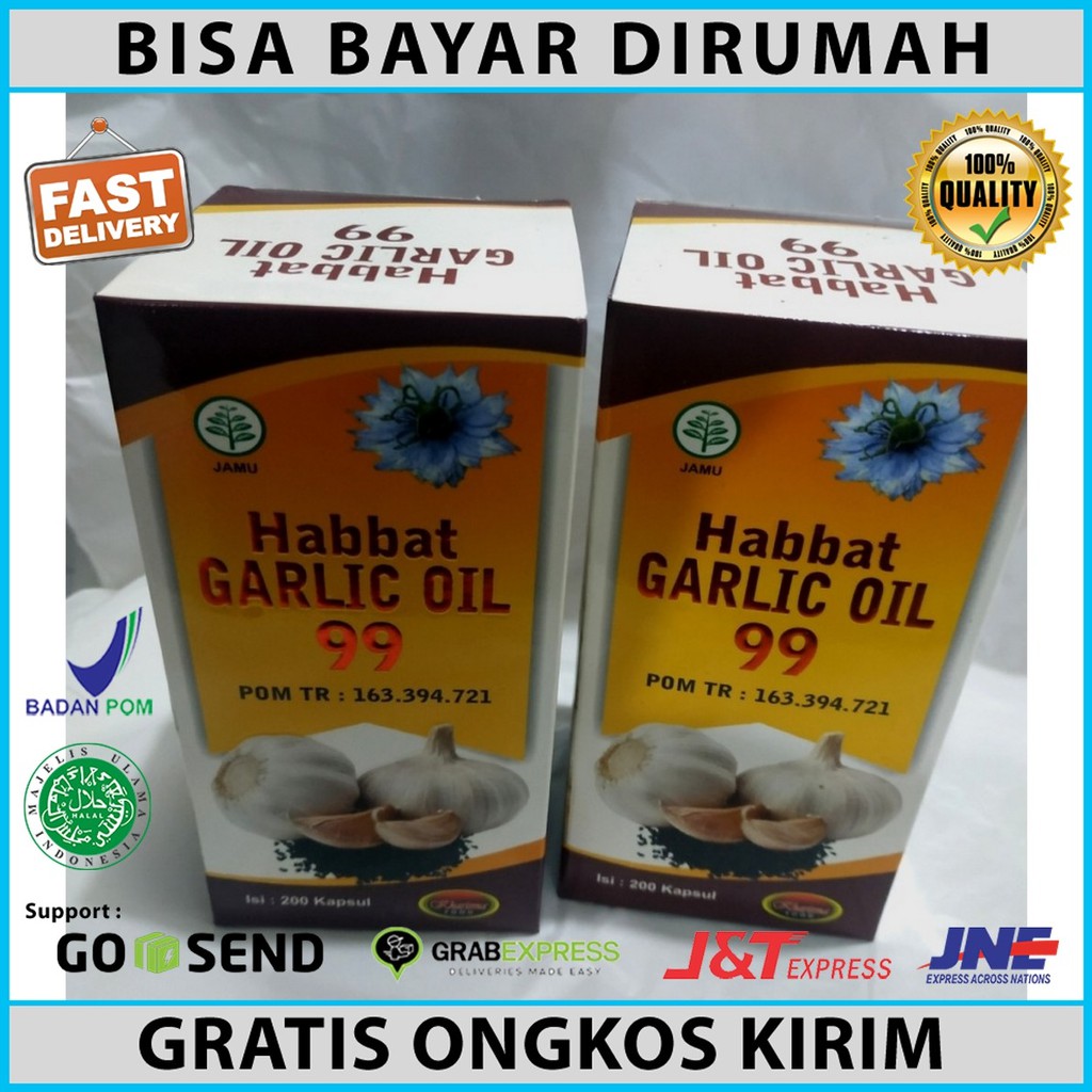

obat herbal hipertensi / herbal darah tinggi / Habbat Garlic Ekstrak Kharisma /alby_herbal_jakarta