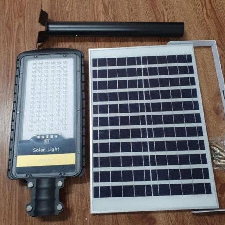 Lampu Jalan PJU 120w Solar Panel Lampu Jalan led solar panel 120 watt 2 in 1 Tenaga Surya Matahari