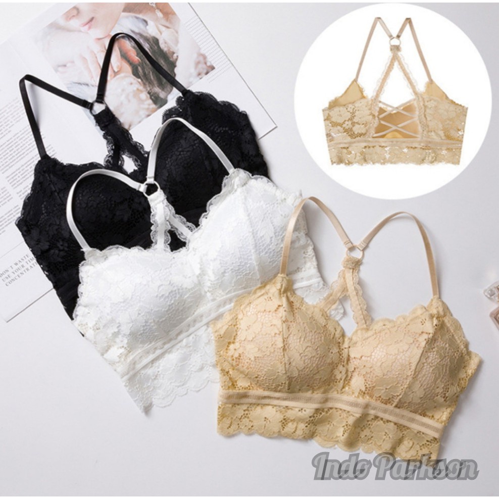 BERGARANSI Bralette Wanita Bh Wanita Bra Sexy Bh Sexy Bra Murah Bh Murah Beha Pakaian Dalam IJY619