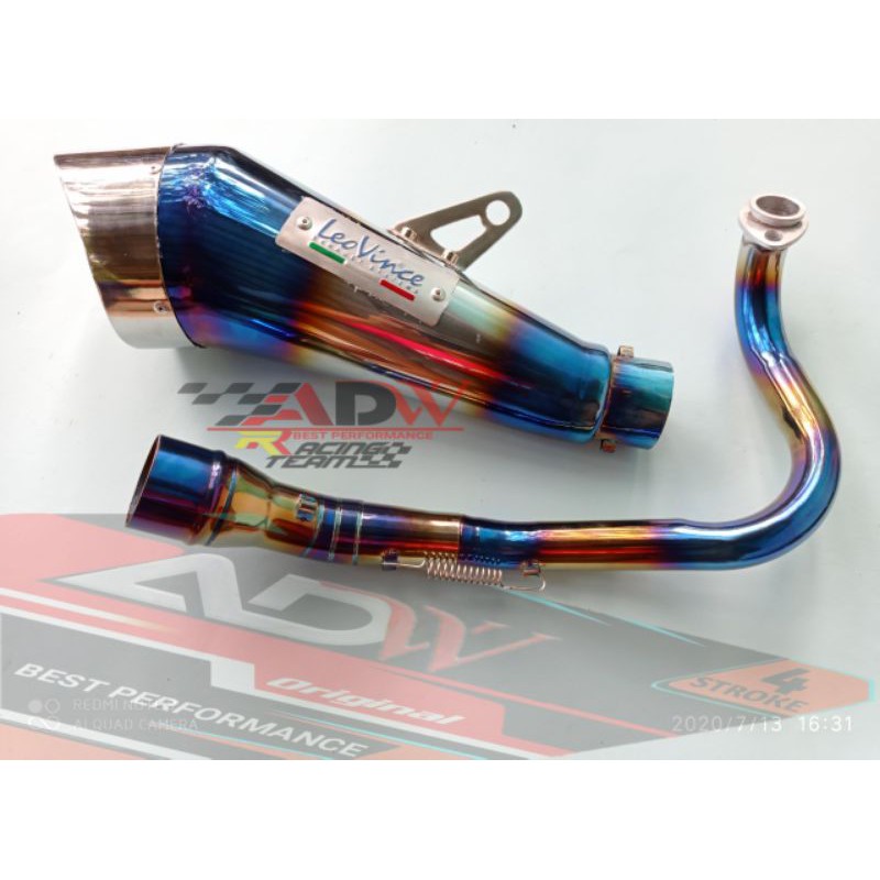 knalpot racing leovince aerox nmax pcx vario beat mio all matic