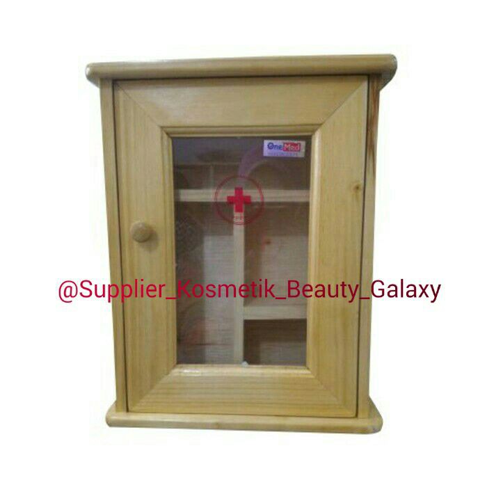 Kotak P3K Kayu/Kotak Obat