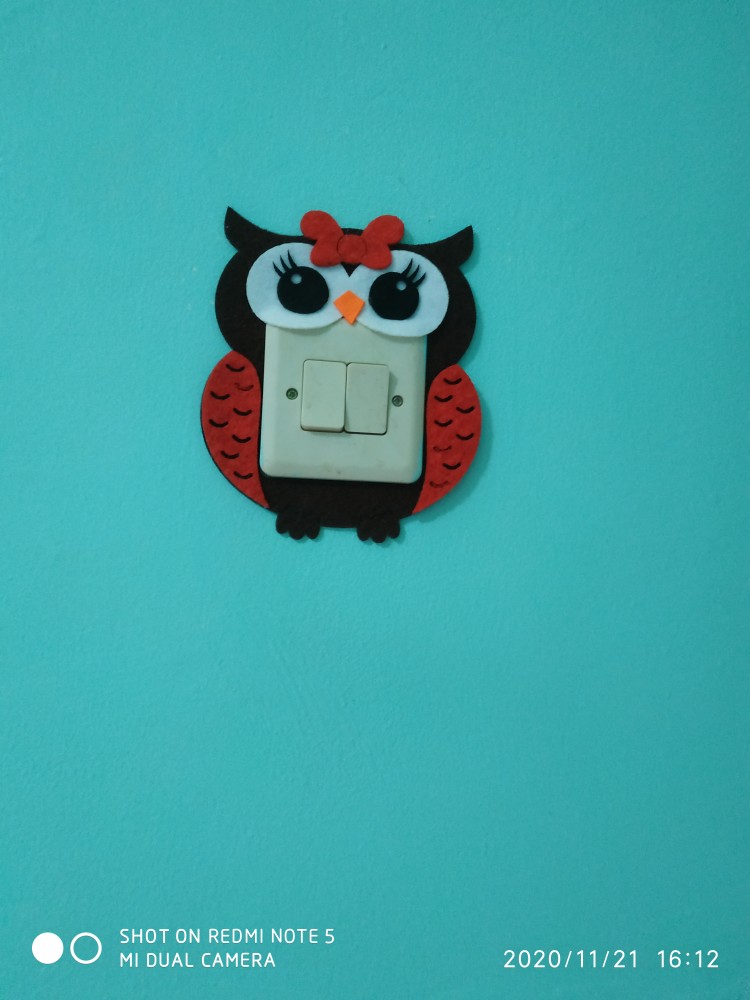 Stiker Saklar Frame Saklar Hiasan Stiker Dinding