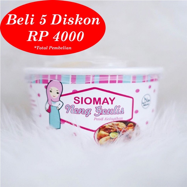 

Paket Siomay 5 pcs Diskon 4rb