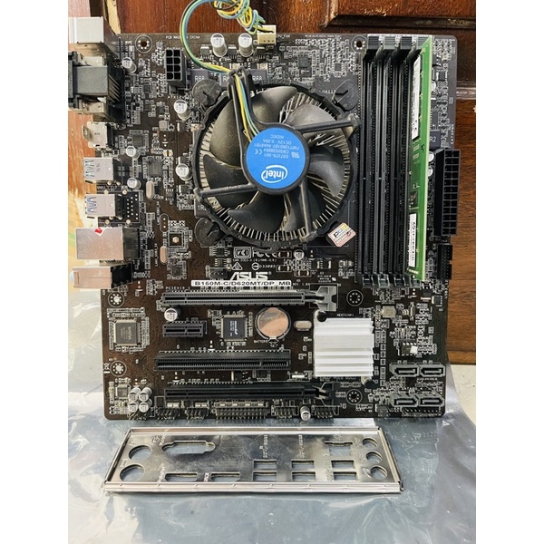 Mainboard Asus B150 Plus Processor Core i5 6500 Fan Ram 8GB ddr4