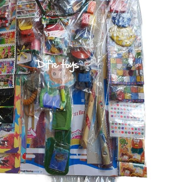 ✸ Mainan siap jual isi 50 pcs eceran 1000 || titip di warung grosir mainan kecil ➫