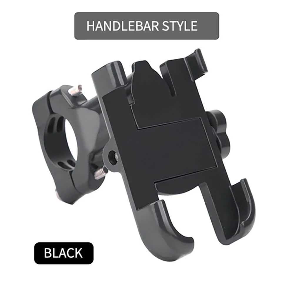 Holder Handlebar Sepeda Motor Smartphone Full Metal Body C-2