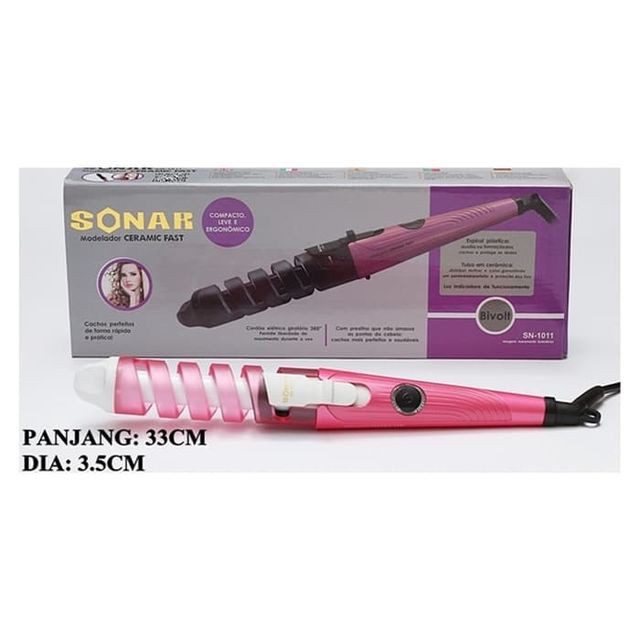 SONAR SN 1011 CATOKAN CURLY KERITING ALAT /ALAT CATOK RAMBUT IKAL SPIRAL WAVE