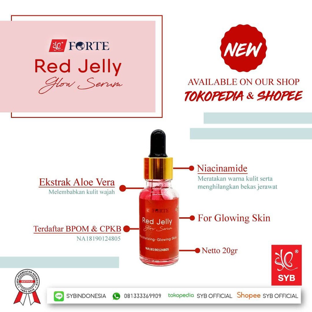 SYB RED JELLY GLOW SERUM - RED JELLY SYB