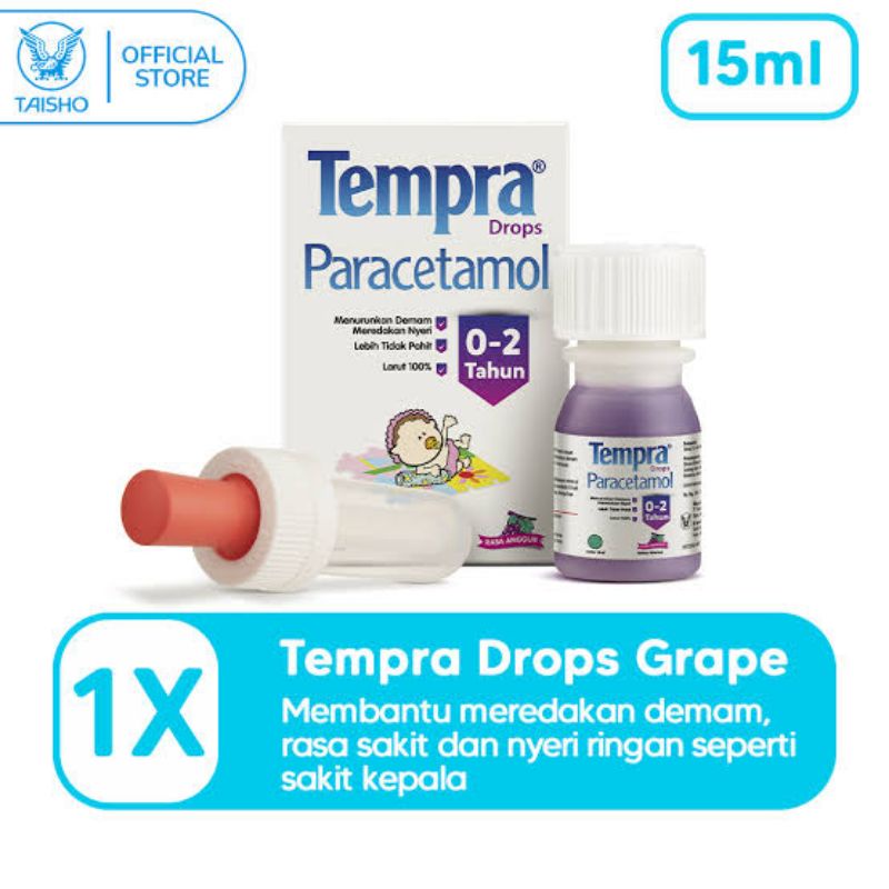 TEMPRA SIRUP &amp;DROP PEREDA DEMAM ANAK