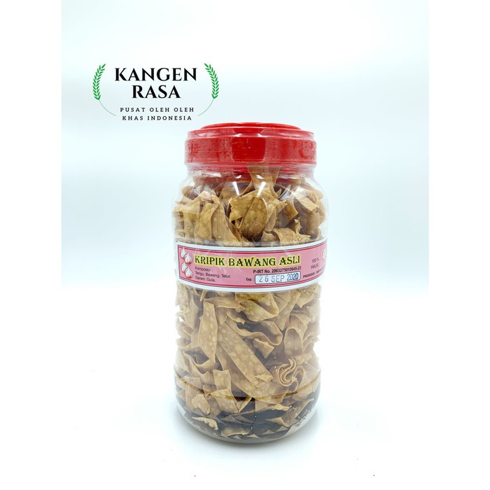 

Kripik Bawang Toples Besar