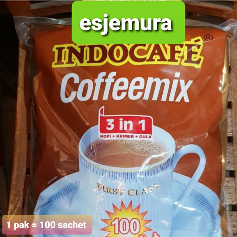 

Indocafe Coffeemix per pak isi 100 sachet / Kopi Indocafemix 100's
