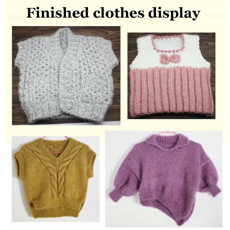 benang wol tupai kasmir halus benang rajutan wol untuk membuat topi syal sweater 4 ply 75 g