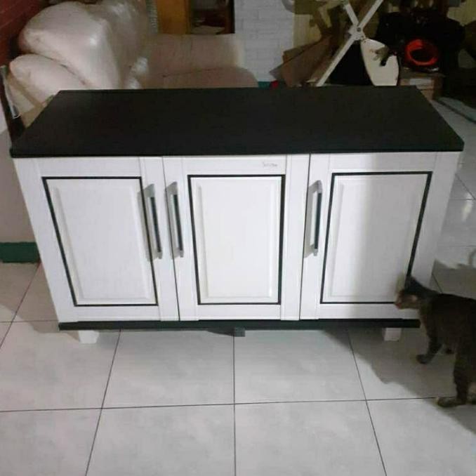 Rak Piring Meja Kompor Tanam Rak Dapur Vinvinbila