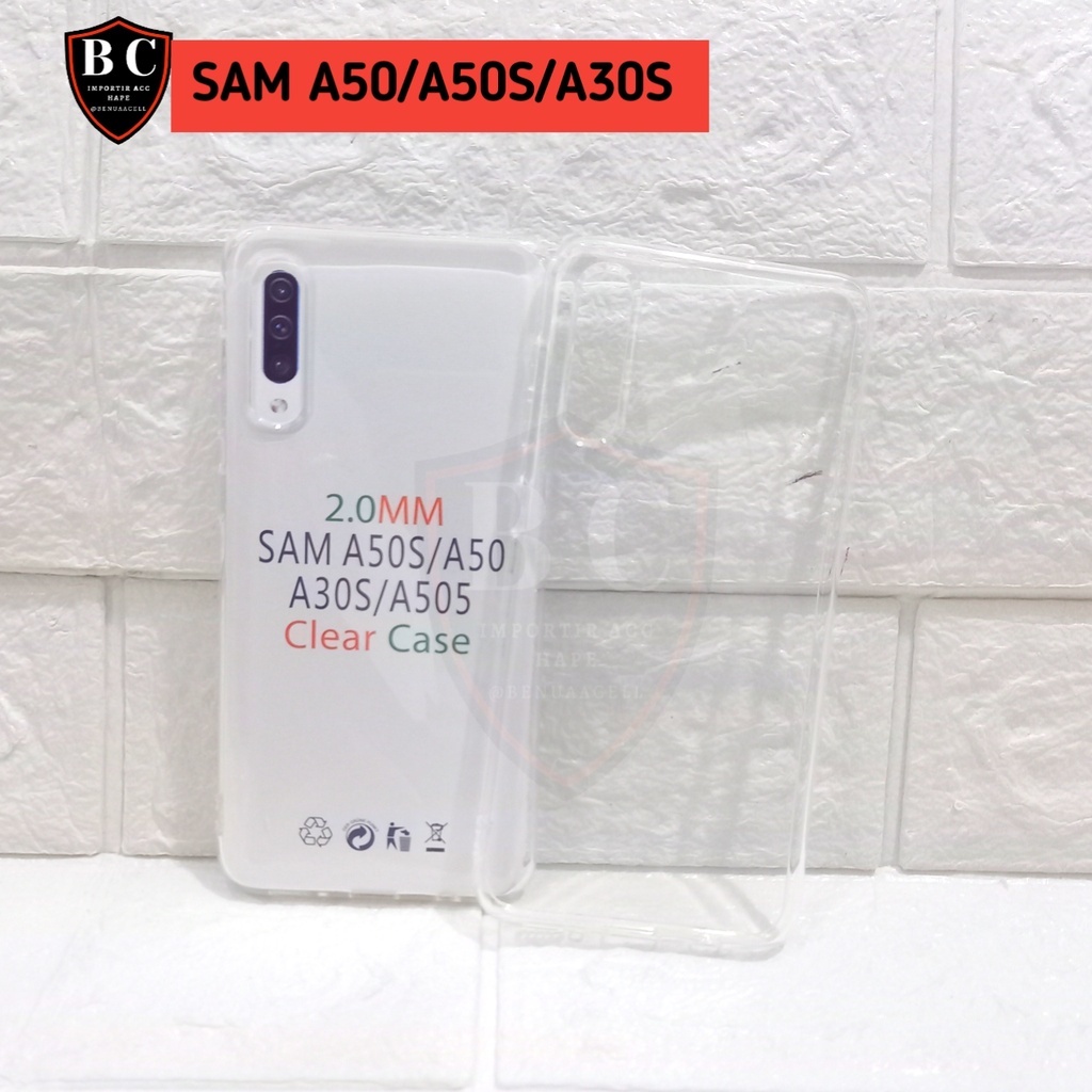 CASE SAMSUNG A50 - SOFTCASE CLEAR HD PREMIUM SAMSUNG A50 A50S A30S - BC